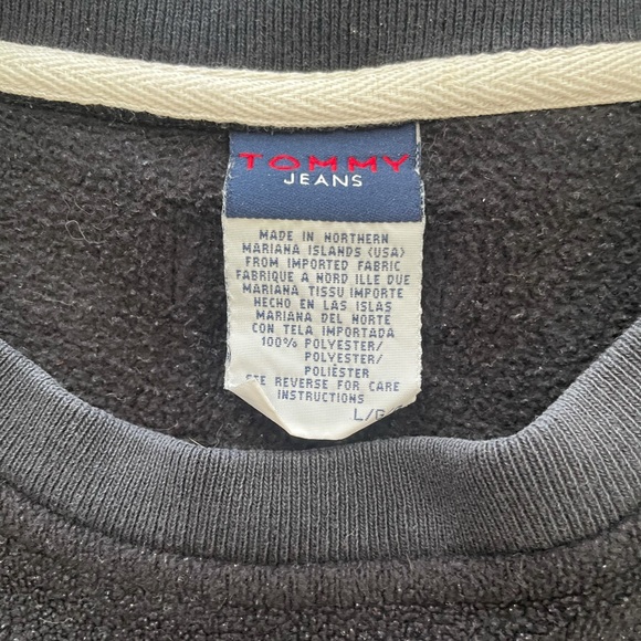Vintage Tommy Jeans Fleece Crewneck Sweater - Picture 4 of 5